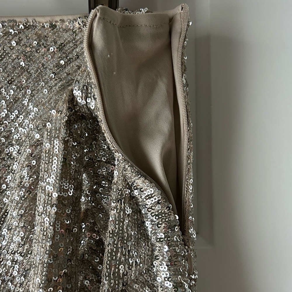 Steve Madden Sequin Mini Skirt - Picture 6 of 8